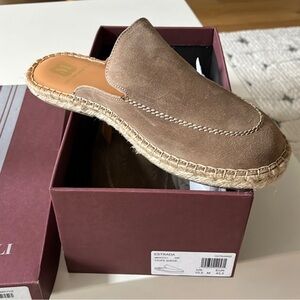 Bruno Magli Espadrille Suede Slides